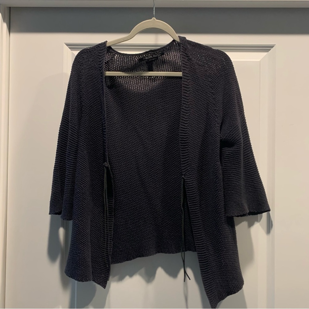 Hannes Roether cardigan made with recycled cotton size m